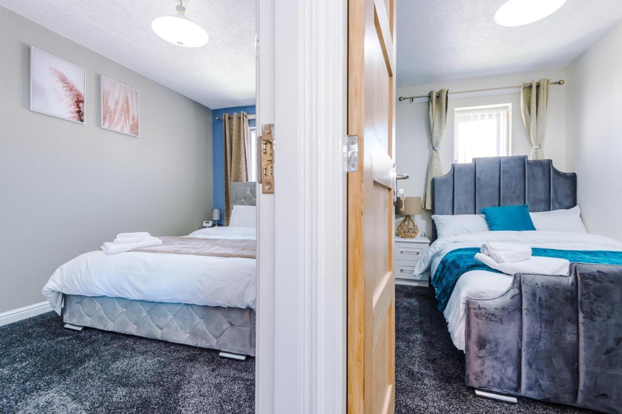 Stylish 4 Bedroom Home Close To Manchester City Centre Exterior photo